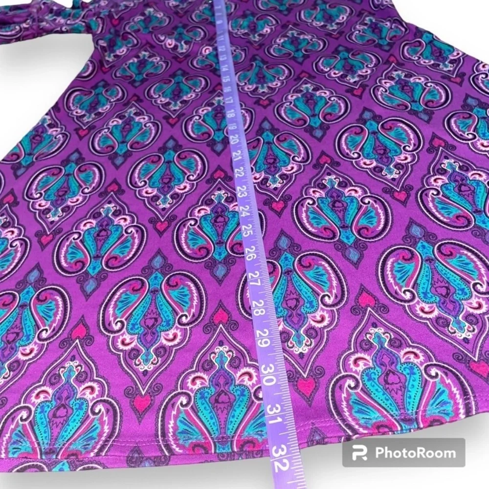 Disney Descendants D-Signed Evil Queen Youth large 14/16 Flare Purple Mal Dress